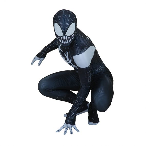 Venom Spider-Man Into the Spider-Verse Costume Halloween cosplay clothes