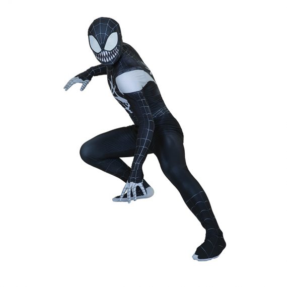 Venom Spider-Man Into the Spider-Verse Costume Halloween cosplay clothes