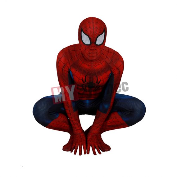 Muscle Spiderman Costume Lycra Tights