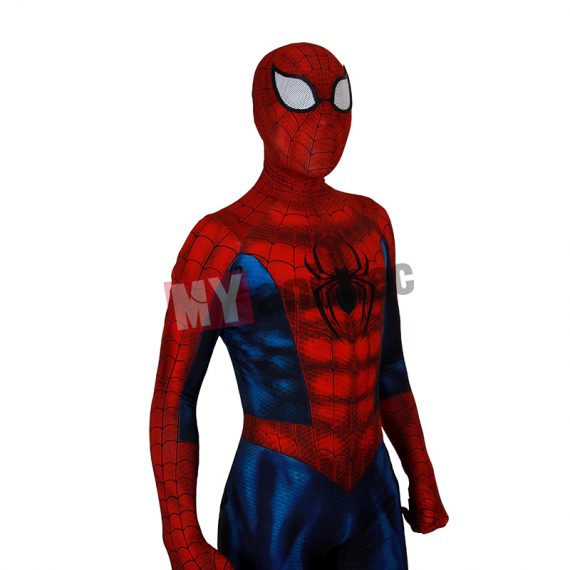Muscle Spiderman Costume Lycra Tights