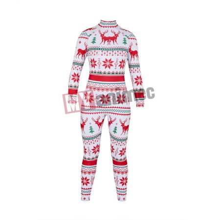 The latest Christmas and Halloween women's independent design and production of Lycra clothing