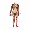 Superheroes Flash costume Lycra Fabric Bodysuit