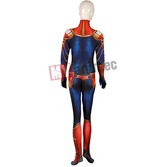 Captain Marvel Costume Carol Danvers Superhero costumes