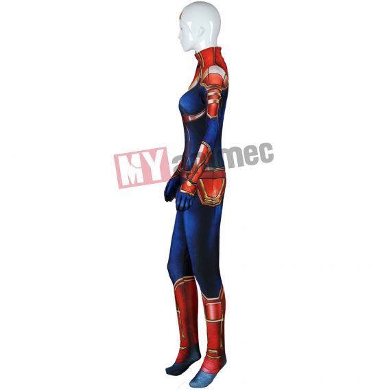 Captain Marvel Costume Carol Danvers Superhero costumes