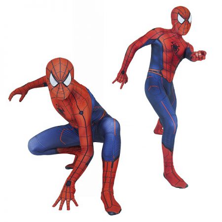 New concept design Spider-Man Costume Halloween Cosplay Costumes Adult Kids 3D Style