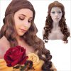 Beauty and the Beast Bella Wig Women's Sexy Long Curly Fancy Dress Wig