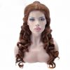 Beauty and the Beast Bella Wig Women's Sexy Long Curly Fancy Dress Wig