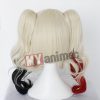 Cosplay Wig Suicide Squad Harleen Quinzel Clown Female Halle Quinn Masquerade Halloween Party Wig