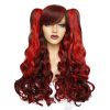 Lolita Double Ponytail Tiger Clip Cos Long Hair Wig