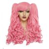 Lolita Double Ponytail Tiger Clip Cos Long Hair Wig