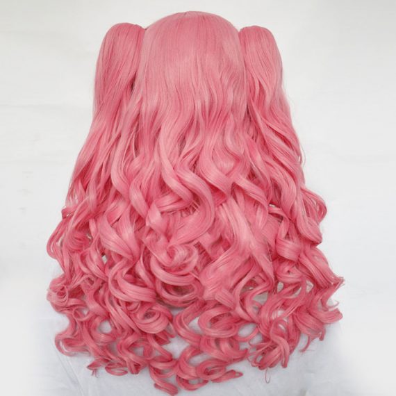 Lolita Double Ponytail Tiger Clip Cos Long Hair Wig