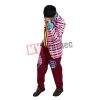 Joker Costume Joaquin Phoenix cosplay suit Halloween Clown Costumes