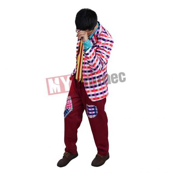 Joker Costume Joaquin Phoenix cosplay suit Halloween Clown Costumes