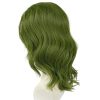 Movie clown Joker Fleck origin green curly hair cos wig