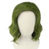 Movie clown Joker Fleck origin green curly hair cos wig