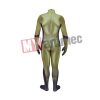 The Flash superheroes Green Male Flash Lycra Spandex cosplay costume jumpsuit