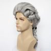 cosplay masquerade male baroque colonial male wig