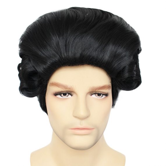 cosplay masquerade male baroque colonial male wig