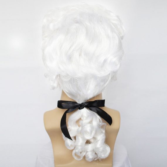 cosplay masquerade male baroque colonial male wig