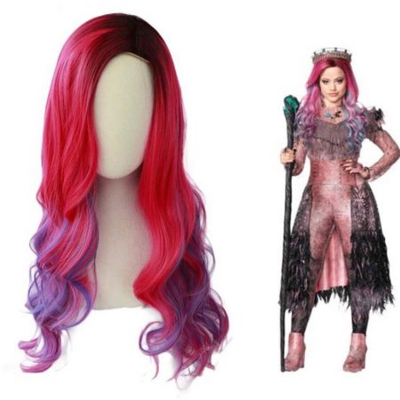 descendants 3 audrey long gradient wig