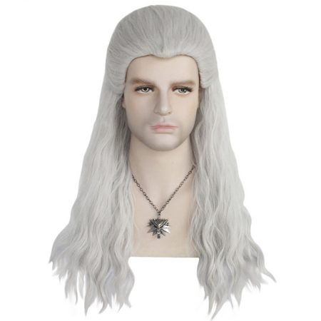The Witcher Cosplay Wig for men