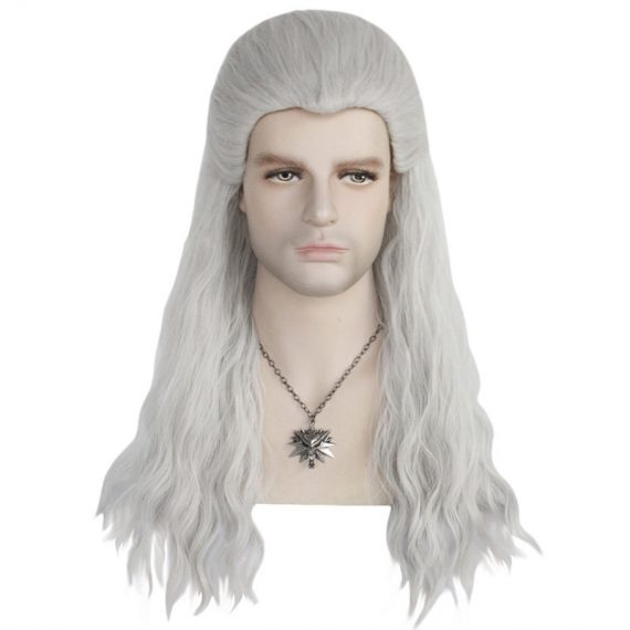 The Witcher Cosplay Wig for men