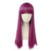 Descendants 2 Mal cosplaying wig female long straight hair