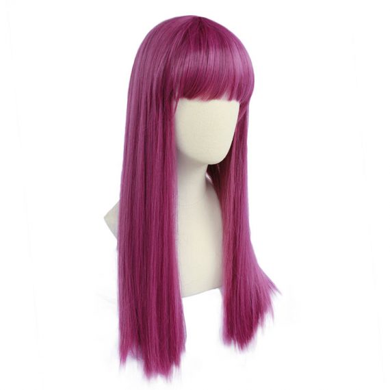 Descendants 2 Mal cosplaying wig female long straight hair