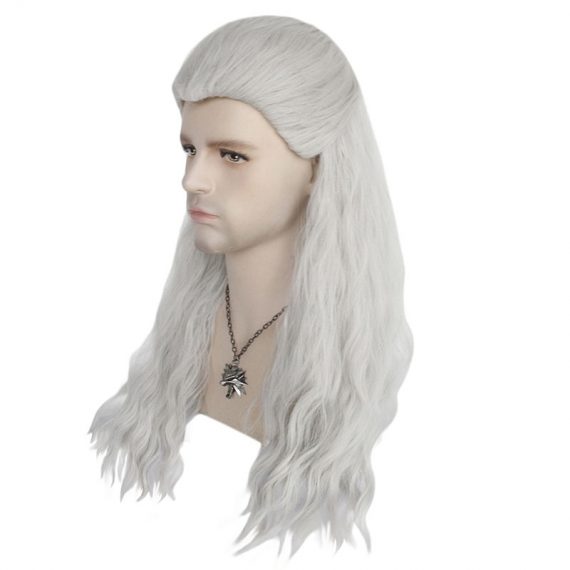 The Witcher Cosplay Wig for men - MYanimec