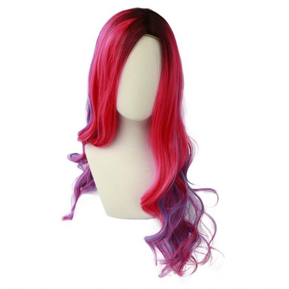 descendants 3 audrey long gradient wig
