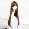 Domestic Girlfriend Hina Tachibana Straight brown long temple hair wig