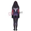 halloween Lycra 3D digital printing women venom purple cloak spiderman tights cosplays adults kids clothing