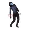 Urban legend black ghost skull cape Halloween cosplay Lycra bodysuit