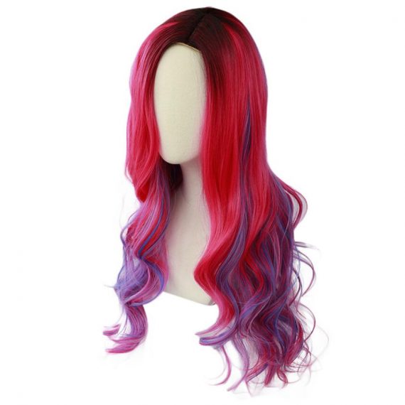 descendants 3 audrey long gradient wig