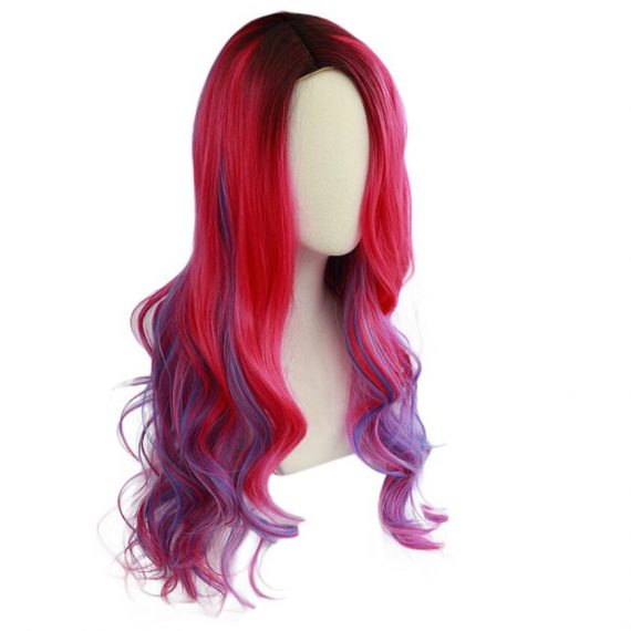 descendants 3 audrey long gradient wig