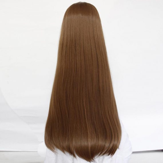 Domestic Girlfriend Hina Tachibana Straight brown long temple hair wig