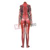 3D style Lycra red female flasher Halloween cosplay jumpsuit