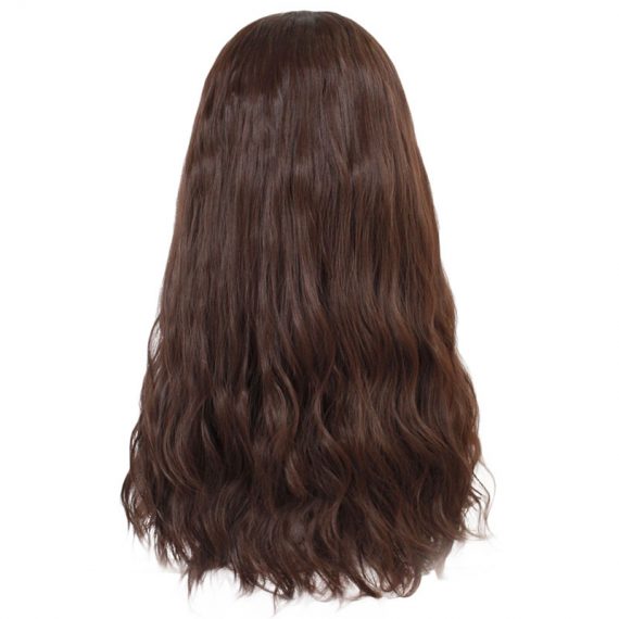 Wanda Django Maximoff and Thor brown medium long curly hair cosplay wig