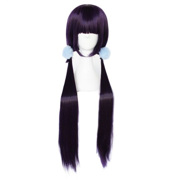 Blend S cosplay wig red black long hair for women