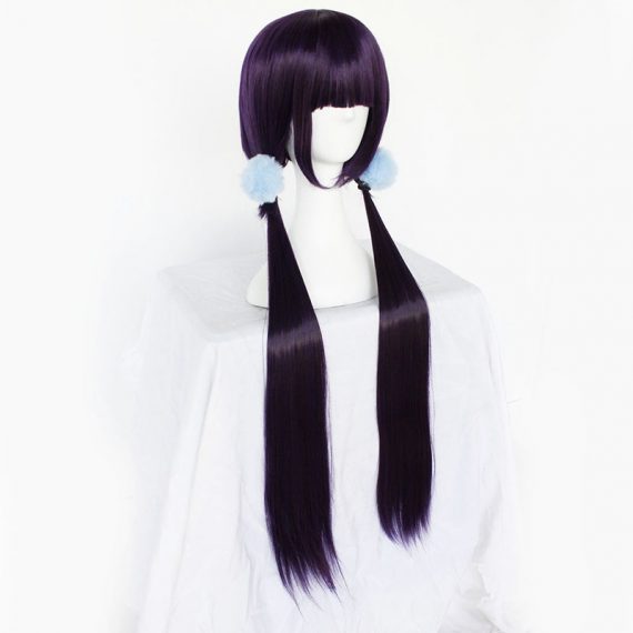 Blend S cosplay wig red black long hair for women
