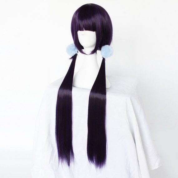 Blend S cosplay wig red black long hair for women