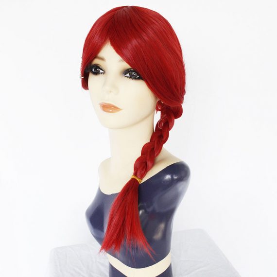 Blend S cosplay wig red black long hair for women