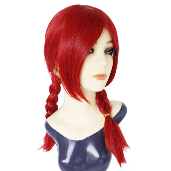 Blend S cosplay wig red black long hair for women