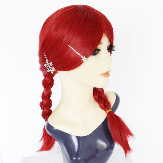 Blend S cosplay wig red black long hair for women