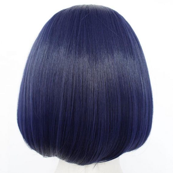 Domestic Girlfriend Tachibana Rui dark blue bob short hair wig