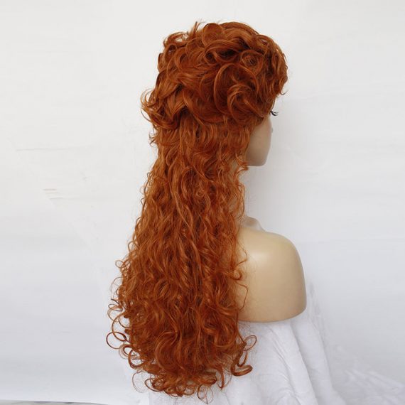 The Nutcracker And The Four Realms small brown curly hair cosplay wig