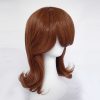 Sofia the First brown curly hair cosplay wig