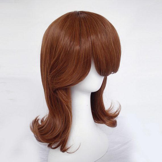 Sofia the First brown curly hair cosplay wig