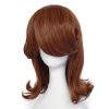 Sofia the First brown curly hair cosplay wig