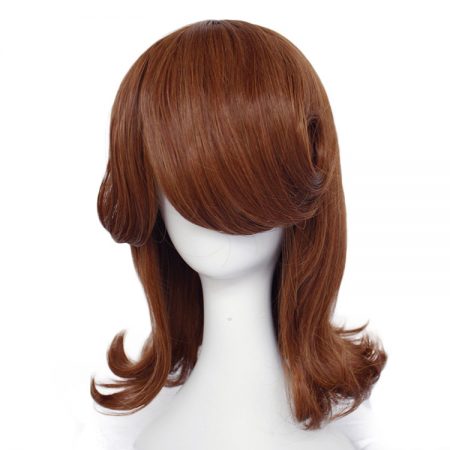 Sofia the First brown curly hair cosplay wig